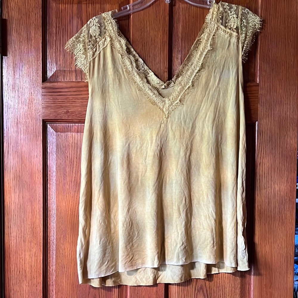 POL Cap Sleeve Relaxed Blouse